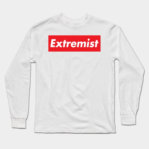 Extremist Long Sleeve T-Shirt by binarygod